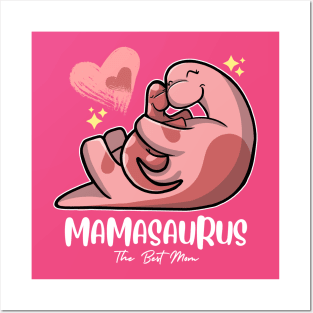 Mamasaurus - Long Neck Dinosaur Posters and Art
